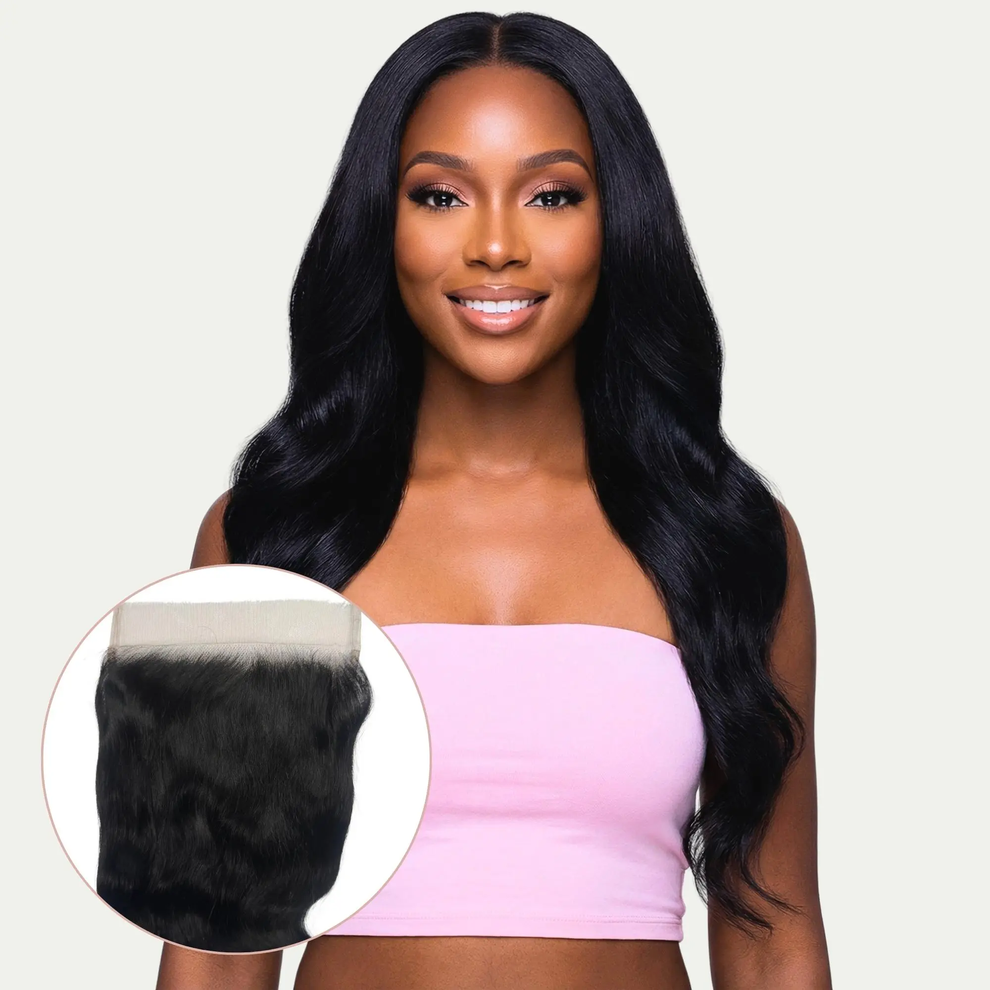 Jet Black Body Wave 7x7 HD Lace Human Hair Closure - Sleek Color Meets Full Coverage Slay for Protective Styles & Sew-Ins