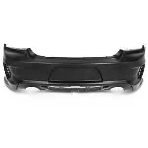 Rear Bumper Cover Fascia w/o Park Assist Fit For 15-23 Dodge Charger CH1100A09