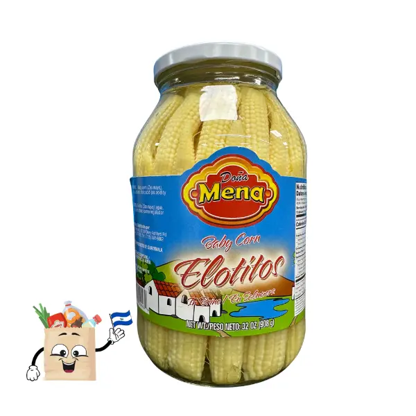 Doña Mena - Elotitos / Baby corn 32oz Jar food Doña Mena - Elotitos / Baby corn 32oz Jar food