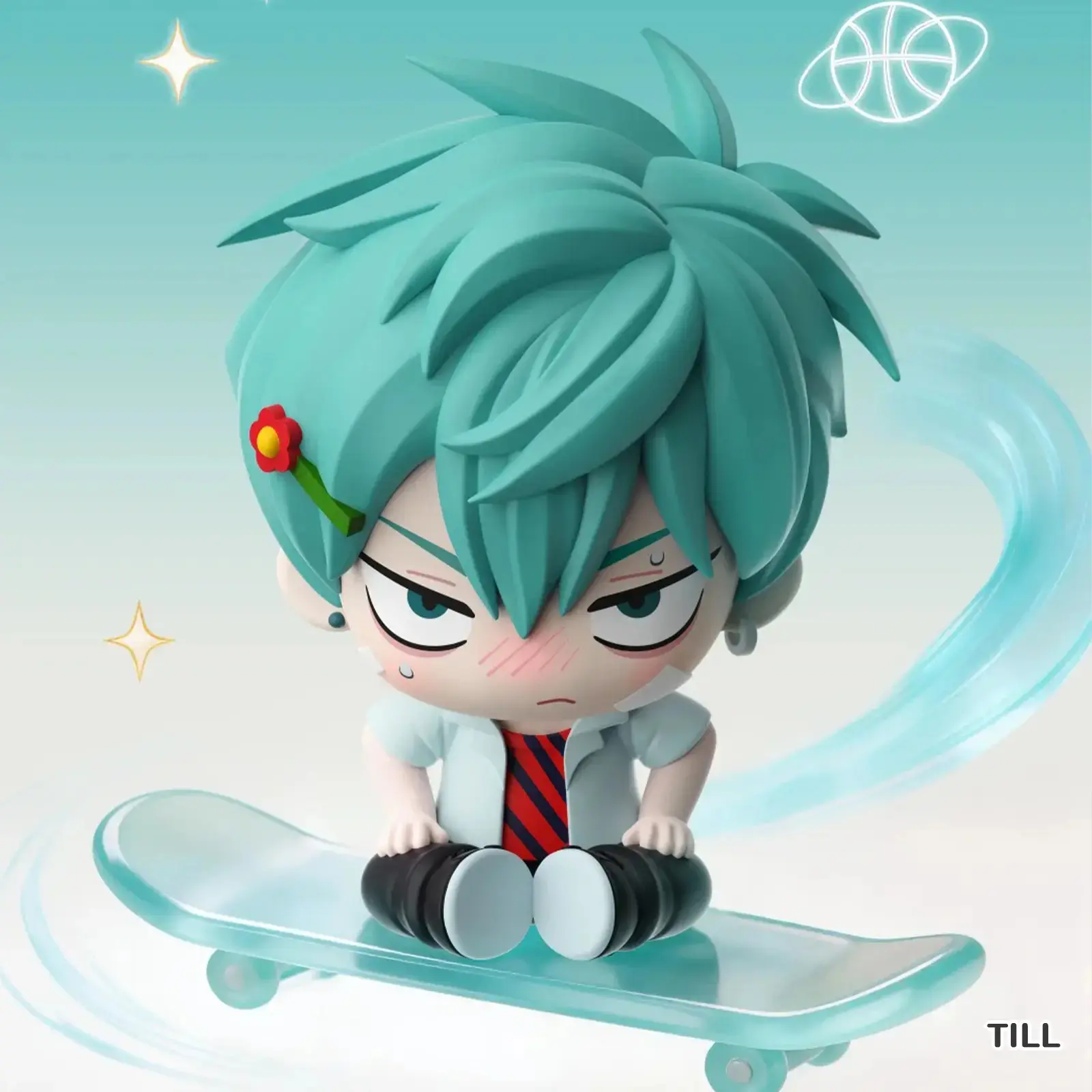 Alien Stage AAHS Series Blind Box, Alien Stage Anakt Arts High School Anime Decorative Desktop Ornament for Display, ALNST AAHS Collectible Chibi PVC Figure for Birthday Christmas