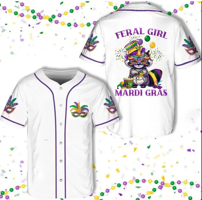 Mardi Gras Vibes Baseball Jersey , Mardi Gras Baseball Jersey , Fleur De Lis Baseball Jersey , Mardi Beads Louisiana Festival Shirt Baseball Jersey , King Cake Baseball Jersey, Fat Tuesday Baseball Jersey
