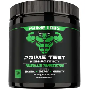 Prime Labs Tribulus Terrestris 1300mg | 95% Saponins | Energy + Vitality + Performance Support | 120 Capsules