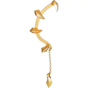 Punk Devil Claw Ear Cuff Earrings for Women, Dragon Claw Gothic Cartilage Ear Wrap, Hop Rock ,Halloween Party Costume Accessories for Anniversary Birthday