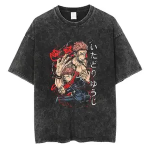 Jujutsu Kaisen Character Washed T Shirt