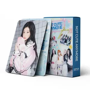 55 PCS  ILLIT Photocards   Album NOT CUTE ANYMORE  Merch LOMO Cards