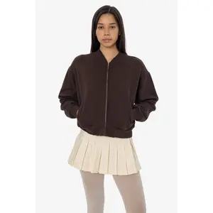 ALP375GD - Alpine Fleece Zip Up Cropped Bomber
