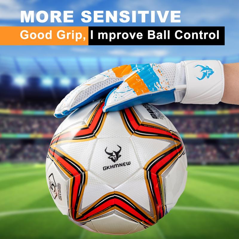 Soccer Goalie Goalkeeper Gloves – Pro-Level Super Superior Grip, Enhanced Finger Protection, Breathable & Durable Comfort for Training, Matches – Youth, Kids, Adult Sizes 6-10 Soccer Goalie Goalkeeper Gloves – Pro-Level Super Superior Grip, Enhanced Finger Protection, Breathable & Durable Comfort for Training, Matches – Youth, Kids, Adult Sizes 6-10