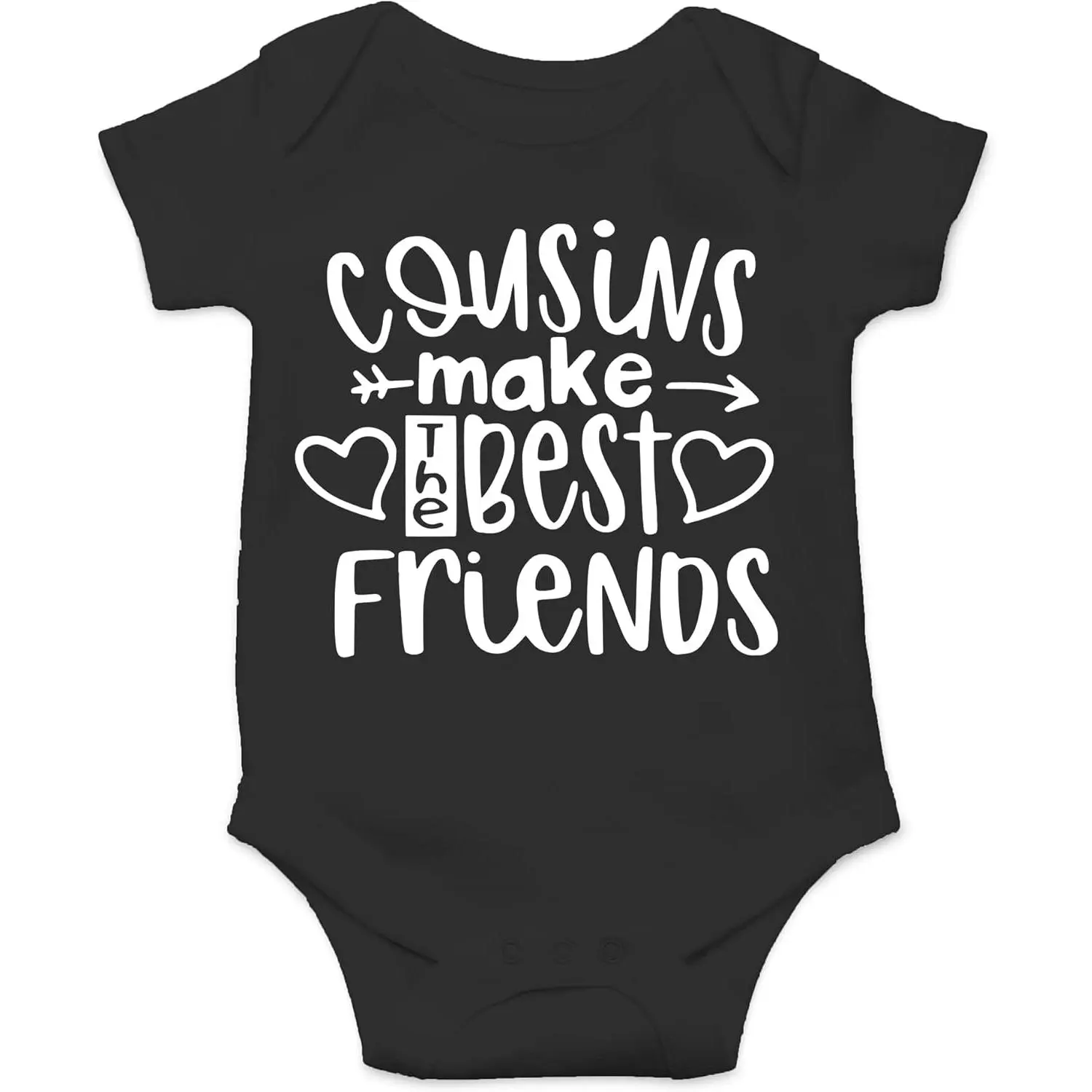 Fashions Cousins Make The Best Friends Baby Bodysuit Funny Adorable Infant Romper Newborn Unisex Outfit