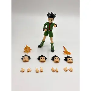 In Stock Shf Figuarts Shf Hunter X Hunter Killua Zoldyck Gon Anime Action Figure Model Finished Ornaments Gift Collection Toys