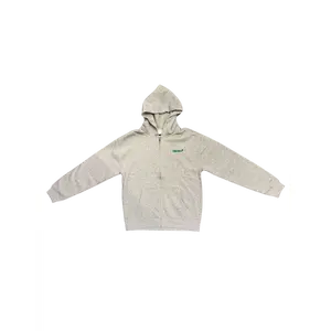 Sinclair Zip Up Essential Hoodie Grey