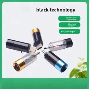 USB-C Electric Lighter - Windproof and Waterproof, Powered by USB-C or Phone Power Bank, Mini Lightweight Design, Activated by Plug-In Power, Auto Shut-Off After 10 Seconds