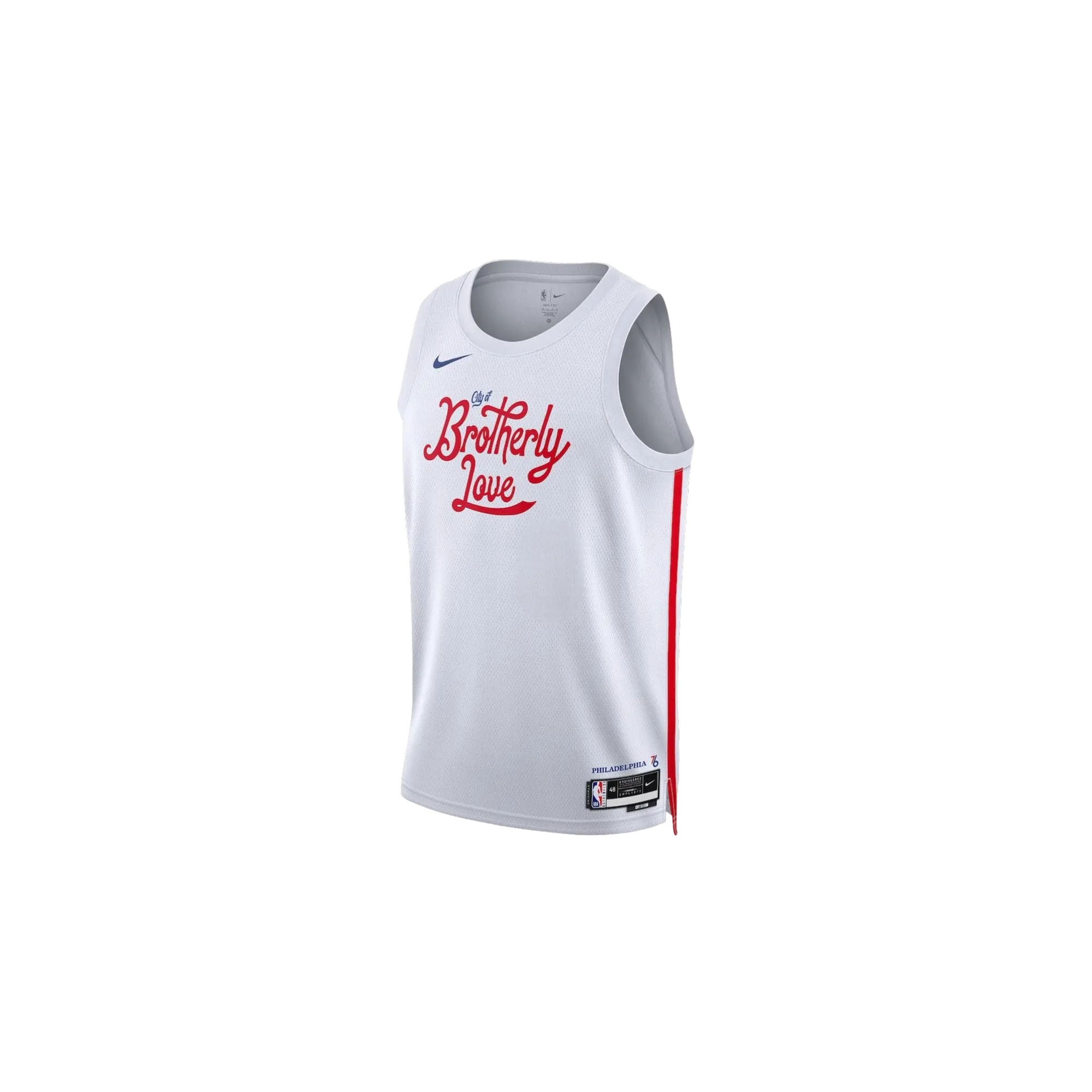 NBA Philadelphia 76Ers 2022/23 City Edition Swingman Jersey "White" DO9640 100
