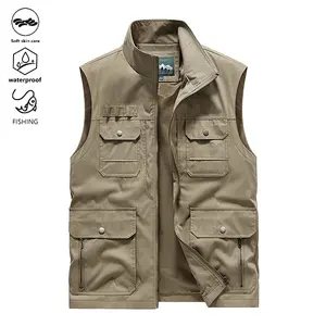 Men's Outdoor Tooling Vest - Multi-pocket waterproof design, breathable fabric, comfortable version, a must for fishing, hiking and outdoor activities