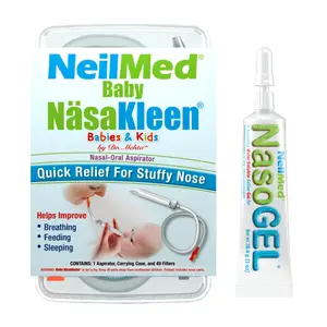 NeilMed Baby NäsaKleen Nasal Aspirator & NeilMed NasoGel Kids