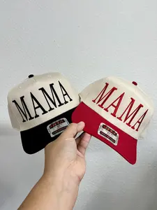 Embroidered MAMA Hat – Trendy Mom Cap – Minimalist Mom Life Baseball Cap – Adjustable Cotton Dad Hat for Moms – Perfect Gift for New Moms