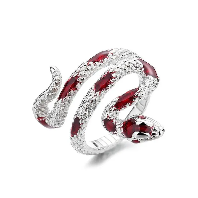 New Fashion Snake Ring Clothing Party Dance Creative Animal Ring Jewelry Accessories Party Gift