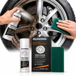 Wheel Rust Remover Spray Fast Acting Iron Cleaner for Rims Wheels Brake Dust 150ML
