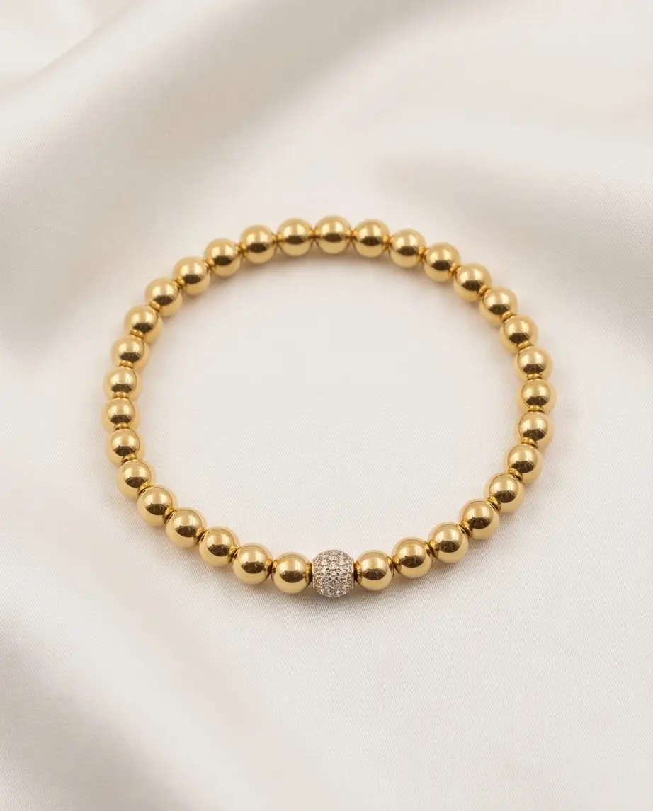 Diamond Disco Bracelet | 14k Gold Filled