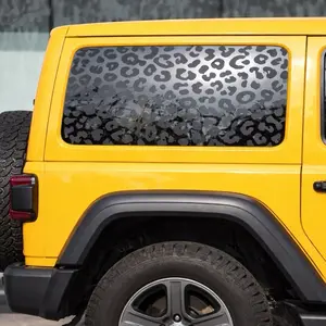 Rear Window Decal - Small or Full Window Vinyl for Cars & SUVs Easy Apply High-Quality Car Sticker