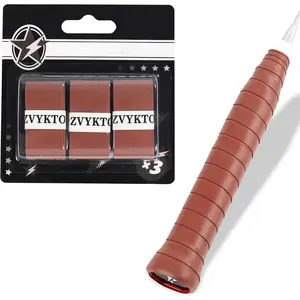 Tennis Racket Grip Tape, Ultra Thin Tacky Tennis Overgrip for Sweat Absorption & Control – Durable Anti-Slip Replacement Grip for Tennis, Badminton & Pickleball (3 Pack)