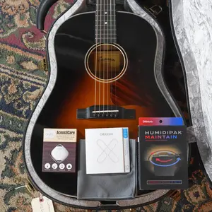 Eastman E10SS-TC Thermo-Cured Adirondack/Mahogany Sunburst Slope Shoulder Dreadnought Acoustic Guitar #0378