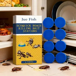 【JUE FISH Cockroach Killer】Powerful Glue Bait Wipes Out Entire Nests, Eliminates Kitchen and Dormitory Cockroaches for Good! cockroach  control powerful cockroach killer fly trap indoor