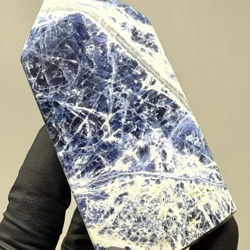 3.5 inch Soldalite Polished Tower Specimen