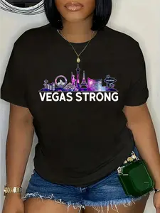 100% Cotton New Las Vegas Strong for Men, Women T-Shirt