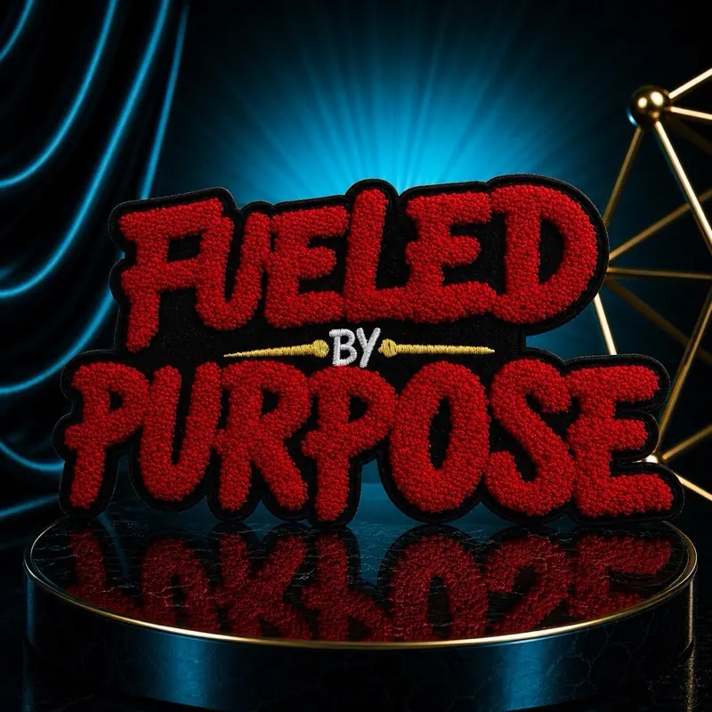 Fueled By Purpose Iron-On Patch