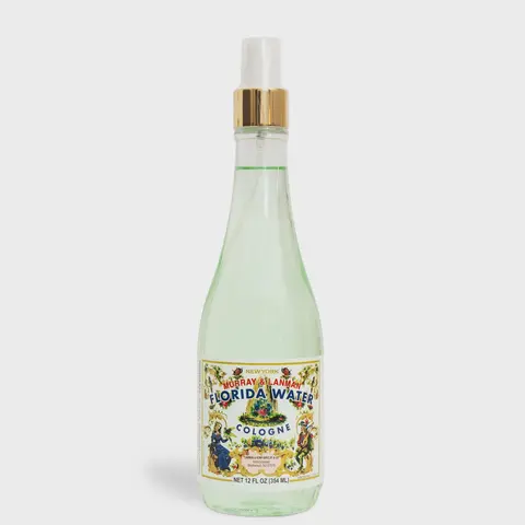 Lanman & Murray Florida Water Cologne Spray 12 oz - Original 1808 alcohol-based ritual cologne, citrus spicy fragrance with orange, lemon, lavender & bergamot, limited edition spray for cleansing, altar work, Hoodoo & Santeria