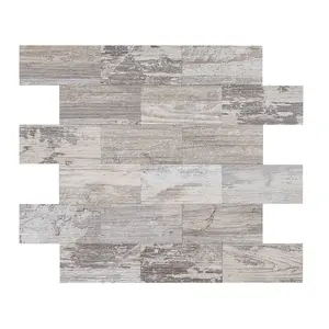 【fathersdaygift】Jeedeson 11.6 in. x 11.4 in. Vinyl Peel and Stick Backsplash, Self-Adhesive Wall Tile (10 Packs)
