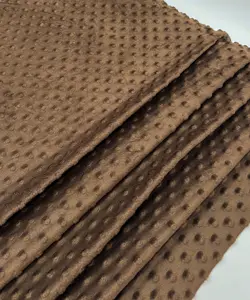 Brown Minky Fabric