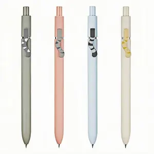 Creative Cat Tail Design Ballpoint Pen, 4/8 Counts Portable 0.5mm Refill Writing Pen, Writing Pen for Home School Office Dormitory