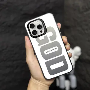 Suitable for iPhone 13 Pro Max case New God's Light IMD laser technology simple, stylish and cute iPhone phone case, suitable for men and women as a gift phone protective, military grade anti drop, Christian phone case-D46