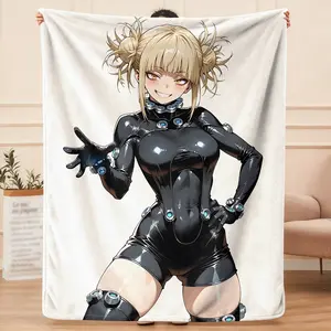 ThisToga Himiko flannel blanket, a delicate all-season single product, can be laid and covered for practical convenience, enhancing home comfort, and is the most suitable gift for Thanksgiving.