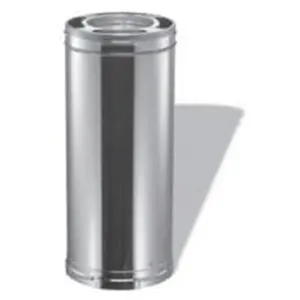 M & G Duravent 6DP-09 6 Inch x 9 Inch Dura-Vent Dura/plus Chimney Length Inner Liner 430-alloy Stainless Galvanized Outer Wall
