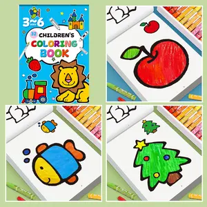 Children's Coloring Book – An Educational Art Supplies Set Including Drawing Tools, Art Markers, A Sketchbook and Coloring Pages, Supporting Creative Learning and Doodling Art, Making It The Perfect Gift for Art Education for Both Boys and Girls.