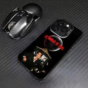 S-Scarface Phone Case for Various for iphone Models Including iPhone 17 Air 16 15 14 13 12 11 Pro Max Plus  - Features a Shockproof Matte Back, Compatible with Wireless Charging, Designed with a Cartoon And Anime Theme