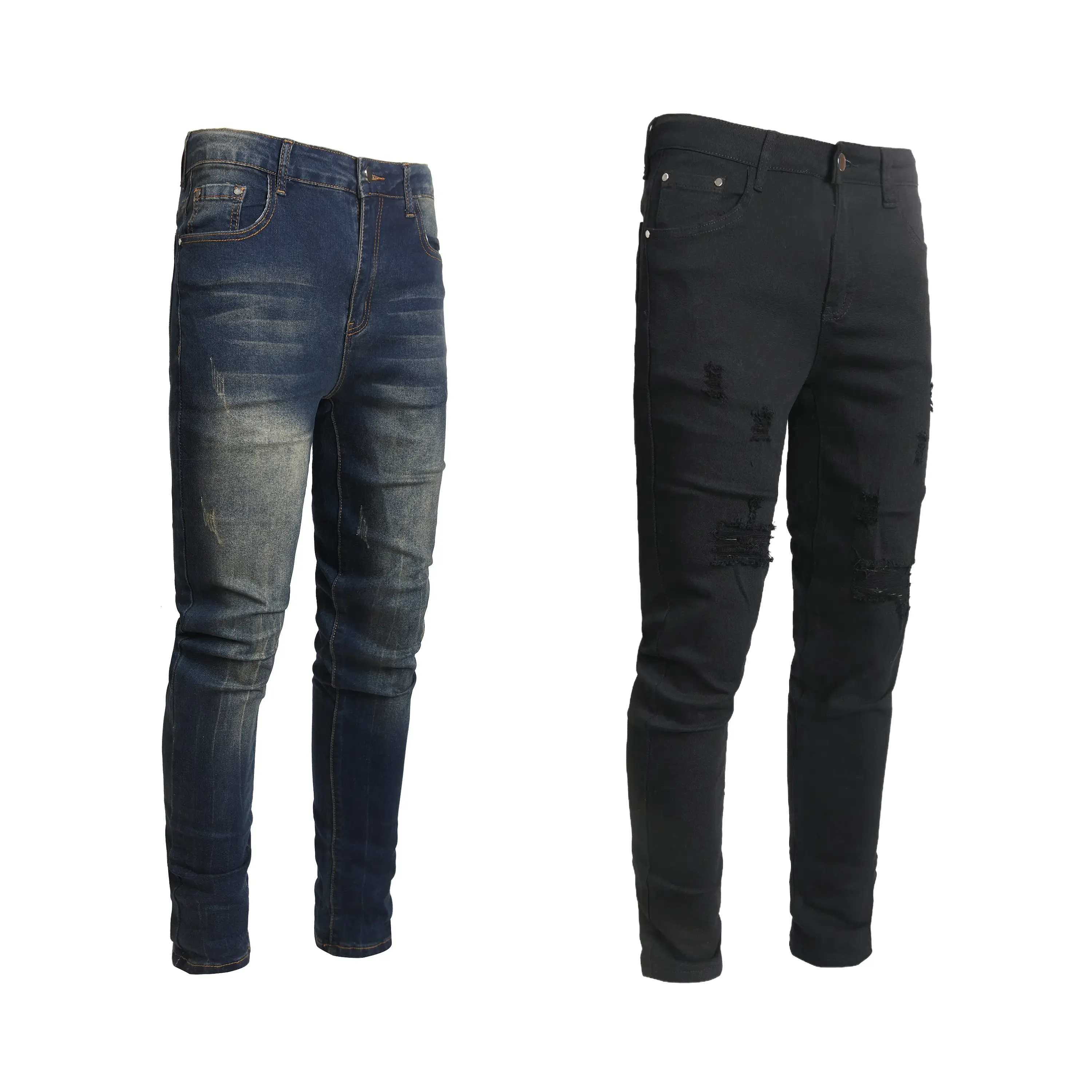 (2 Pack)Black Rip-Nostalgia