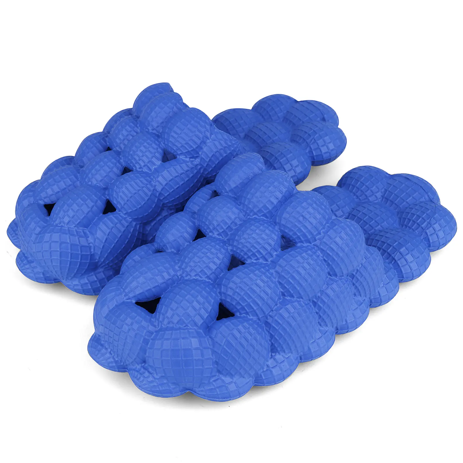 SANPON Kids' Slide Slippers - 4-5 Years Soft Cushioned Bubble Slippers, Round Toe, Lightweight EVA Foam, Funny Golf Ball Design, Non-Slip Flat Sole, Summer Shower Shoes, Soft Cushioned Slippers