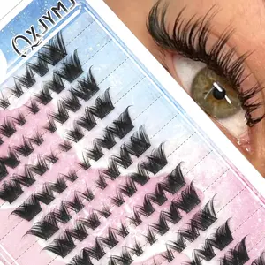 Natural D Curl Eyelashes, Dense Soft Texture, Reusable Patch Design, Perfect Gift for Women & Beauty Enthusiasts, Ideal for Daily Wear