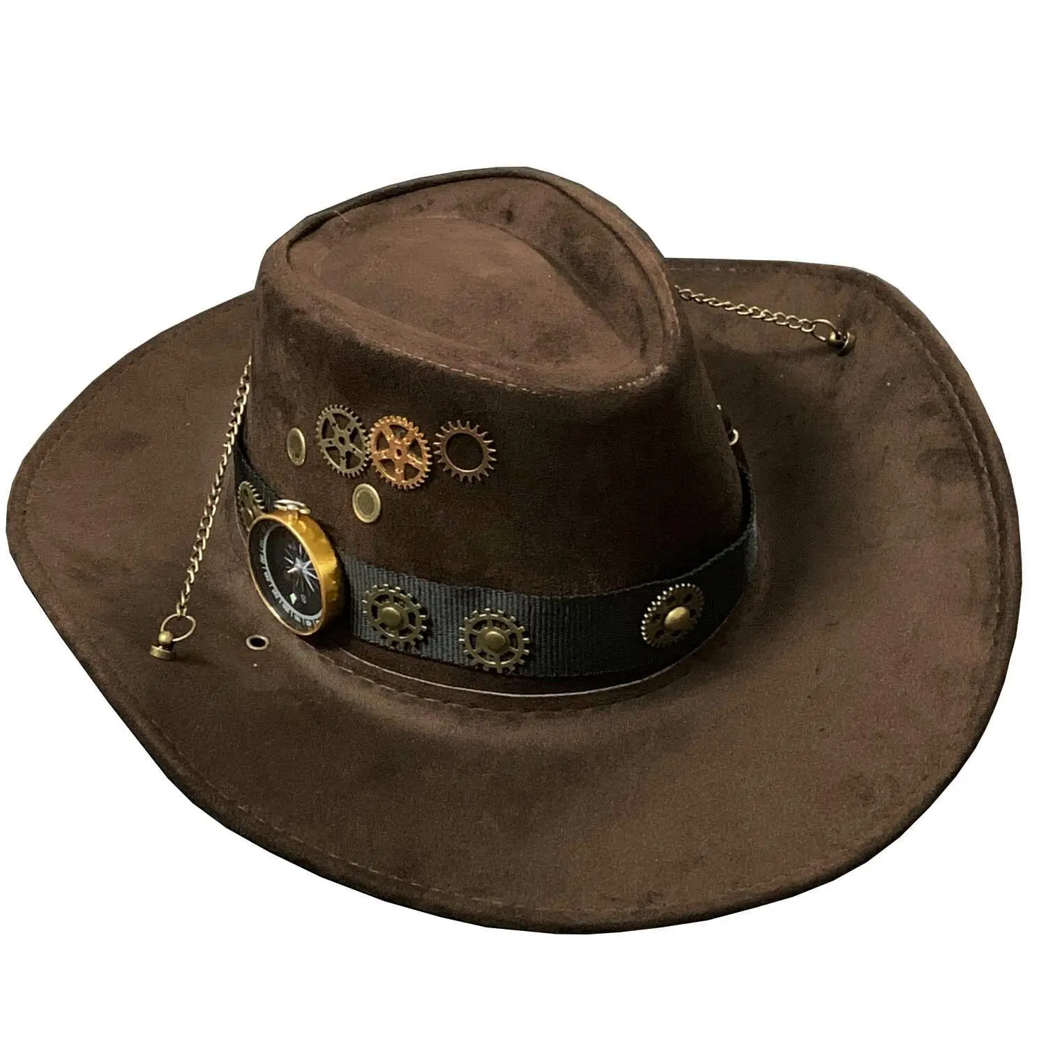 Steampunk Cosplay Gears Cowboy Hats For Men Women Western Jazz Hat Gift