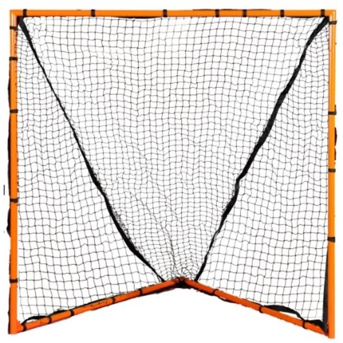 212 MAIN Backyard Lacrosse Goal, 4x4 ft Official Size, Heavy Duty Steel Frame, Quick Attach Feature