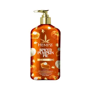 (A)Hempz Spiced Pumpkin Pie Body Moisturizer – Limited Edition Fall Body Lotion for Men & Women – Hydrating 17 fl oz