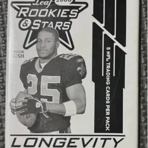 2006 Leaf Rookies & Stars NFL Football Longevity Pack