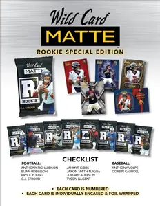 2023 Wild Card Matte Numbered Packs