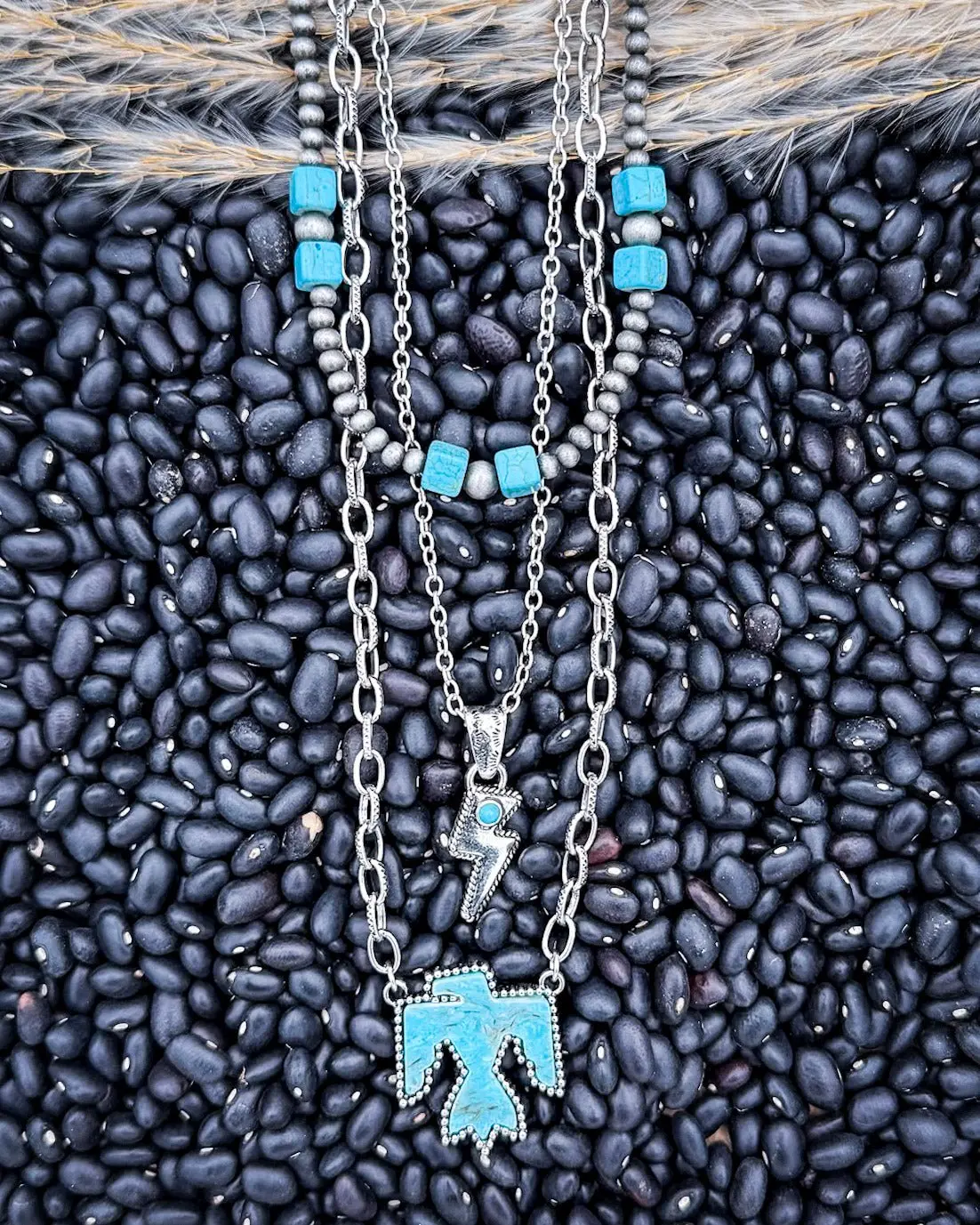 Layered Wild Thunder Fashion Necklace, Necklaces for Women