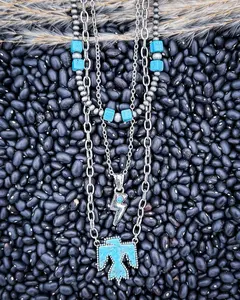 Layered Wild Thunder Fashion Necklace, Necklaces for Women