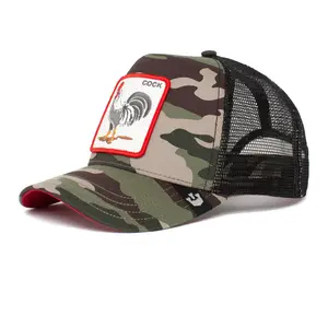 The Rooster - Goorin Bros Animal Farm Adjustable Trucker Hat - Camo