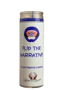 Flip the Narrative Prayer Candle (Fixed) for Stopping Gossip and Silencing your Enemies for Good | House of Rozel